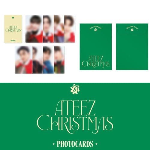 ATEEZ - Ateez X Kaura Christmas Photocard Set - K-Moon