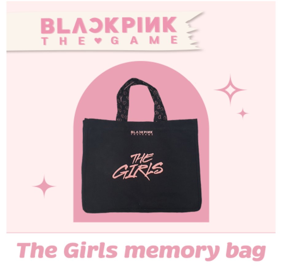 BLACKPINK - The Game [The Girls Memory Bag] - K-Moon