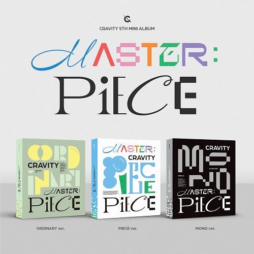 CRAVITY - Master:Piece [First Press] - K-Moon