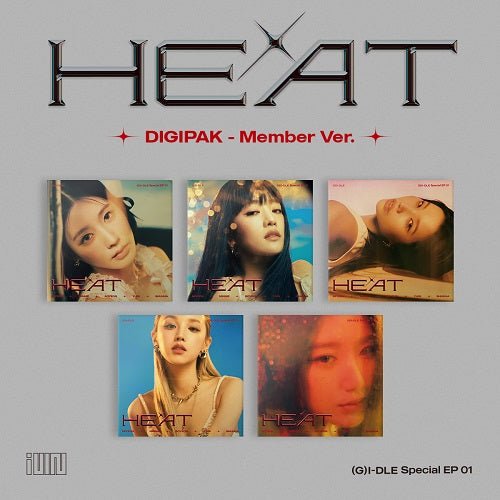 (G)I-DLE - Special Album HEAT [Digipack] - K-Moon