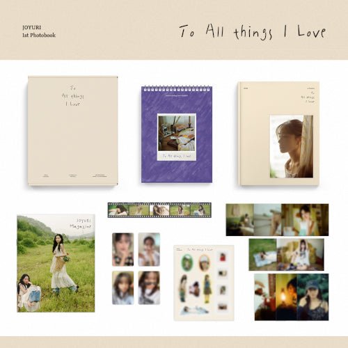 JO YU RI - 1st Photobook [To All Things I Love] - K-Moon