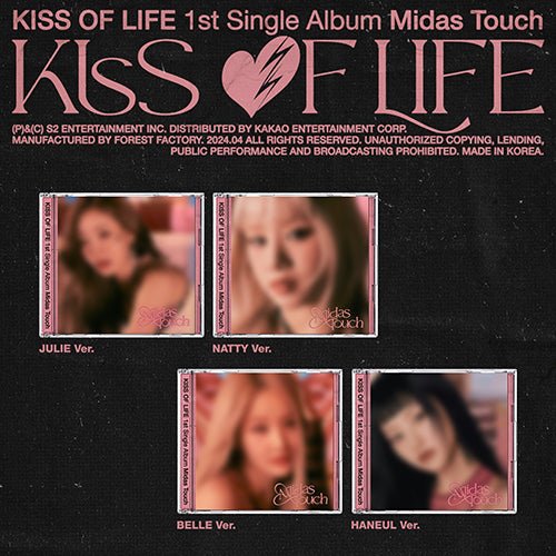 KISS OF LIFE - Midas Touch [Jewel ver.] - K-Moon