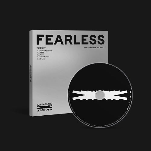 LE SSERAFIM - Fearless [MONOCHROME BOUQUET VERSION] - K-Moon