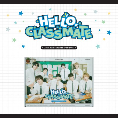 AHOF - 2026 Season's Greetings [HELLO CLASSMATE]+ Photocard - K - Moon