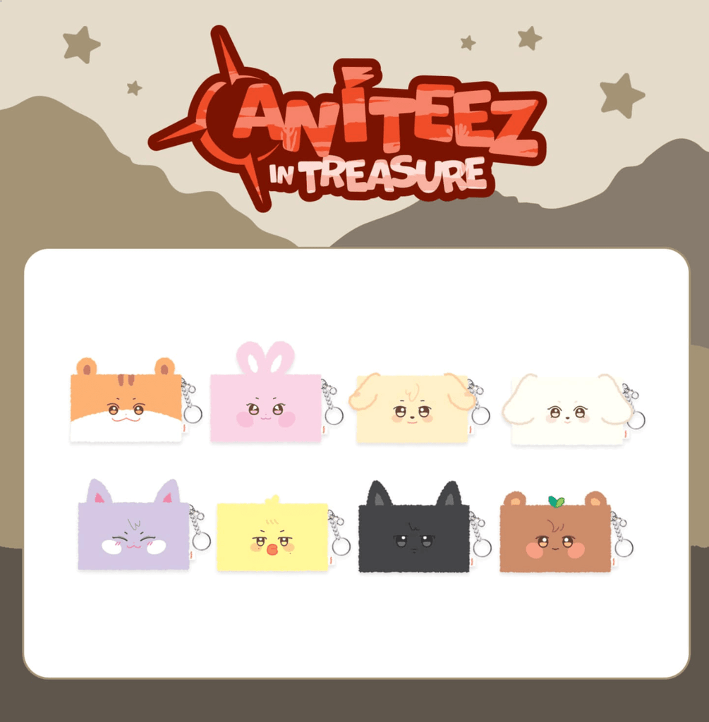 ATEEZ - ANITEEZ In Treasure FABRIC POUCH - K - Moon