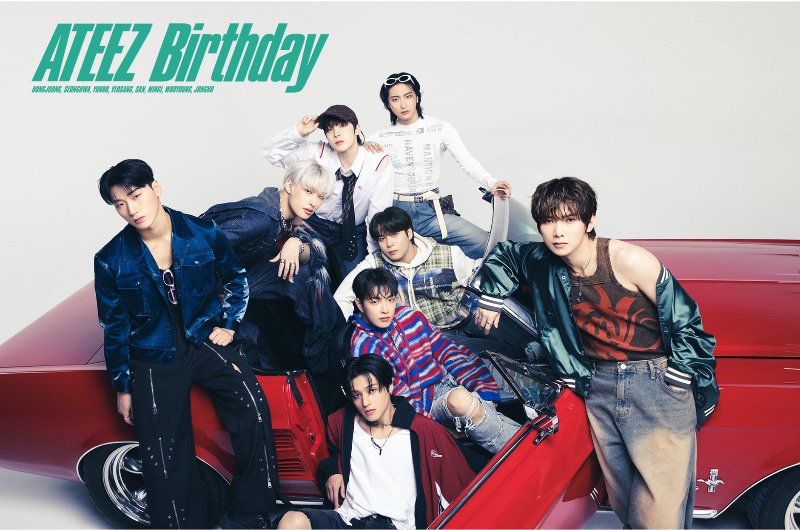 ATEEZ - Birthday [+POB] - K - Moon