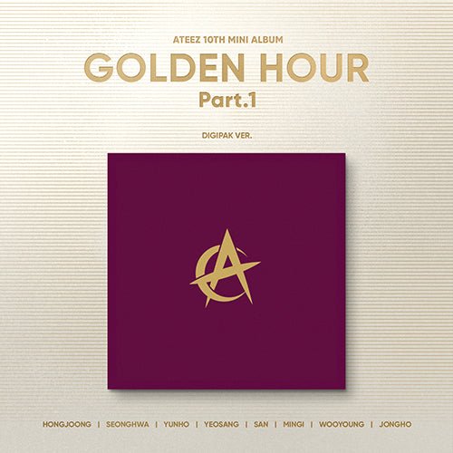ATEEZ - Golden Hour : Part.1 [Digipak + KQ POB] - K-Moon
