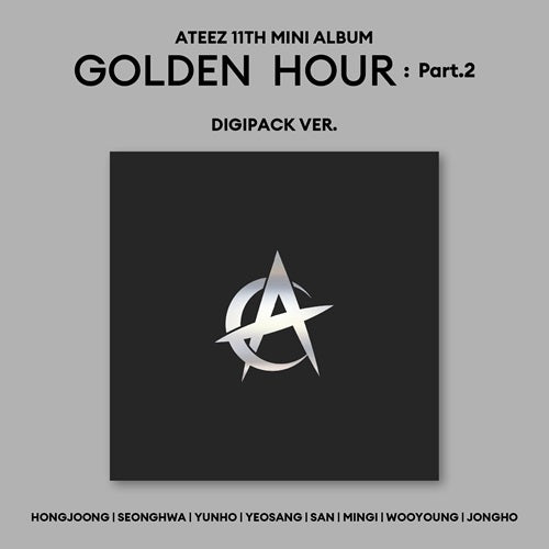 ATEEZ - Golden Hour : Part.2 [Digipak + KQ POB] - K - Moon