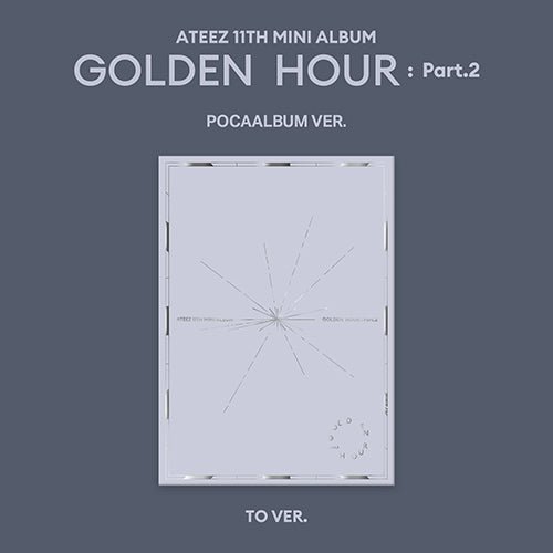 ATEEZ - Golden Hour : Part.2 - Poca album [+ KQ POB] - K - Moon