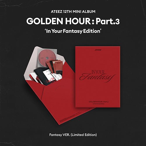 ATEEZ - Golden Hour : Part.3 [IN YOUR FANTASY LIMITED ED.] - K - Moon