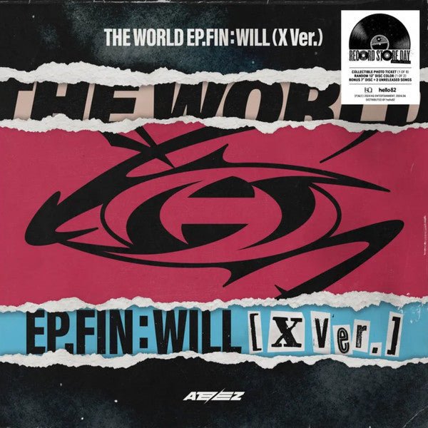 ATEEZ - The World Ep. Fin : Will (X version) RSD Vinyl Limited Ed. - K-Moon