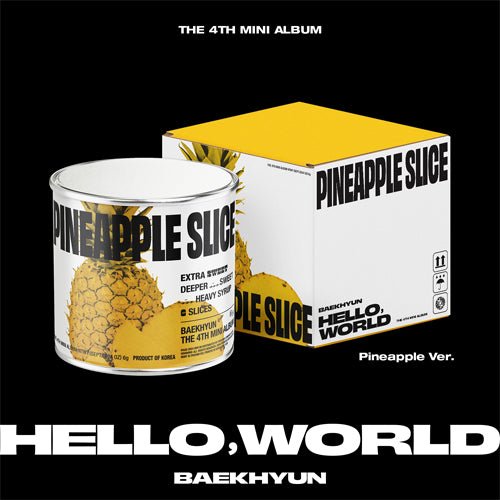 BAEKHYUN - Hello, World [Pineapple] - K - Moon