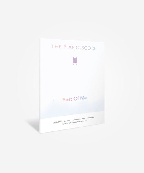 BTS - THE PIANO SCORE : BTS (방탄소년단) ' Best Of Me' - K - Moon