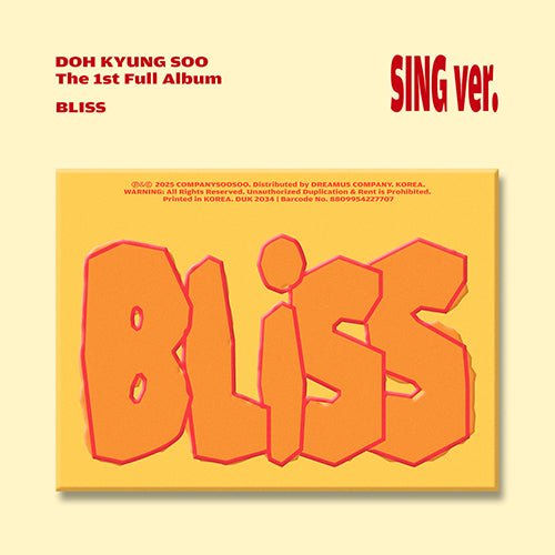 D.O. - Bliss [+ Music Korea/BDM POB] - K - Moon
