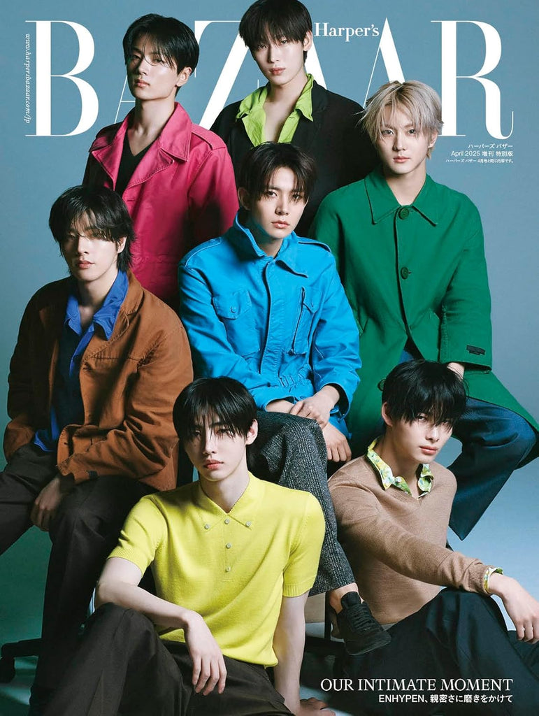 HARPER'S BAZAAR Japan/ 04 - 2025/ ENHYPEN - K - Moon