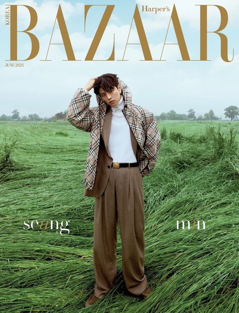 HARPER'S BAZAAR Korea/ 06 - 2025 / Stray Kids SEUNGMIN - K - Moon