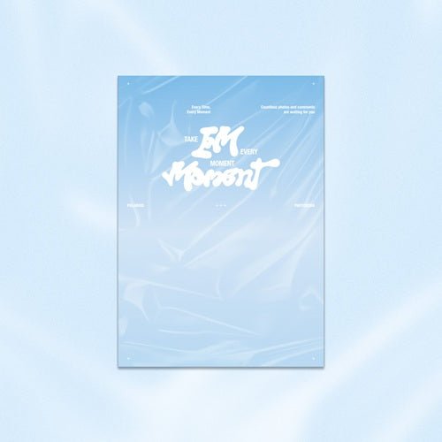 I.M - I.M Moment [Polaroid Photobook] + gift - K - Moon