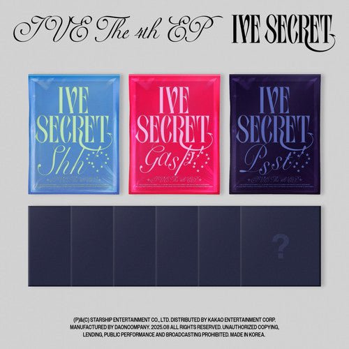 IVE - IVE SECRET [+Starship Square POB A/B] - K - Moon