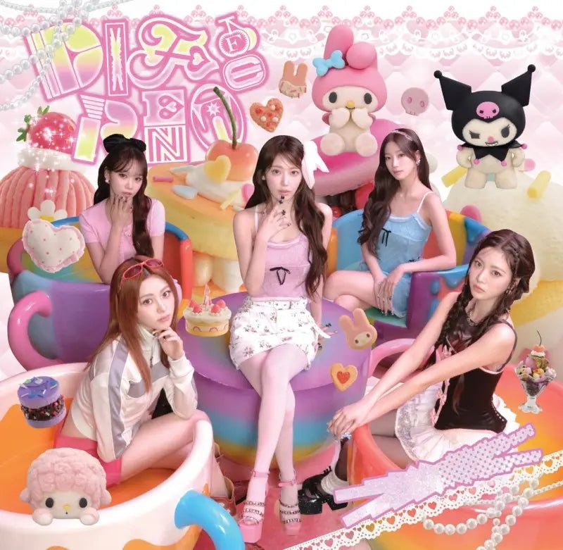 LE SSERAFIM - Different [CHARACTER COLLABORATION LIMITED ED. +Weverse/Universal POB] - K - Moon