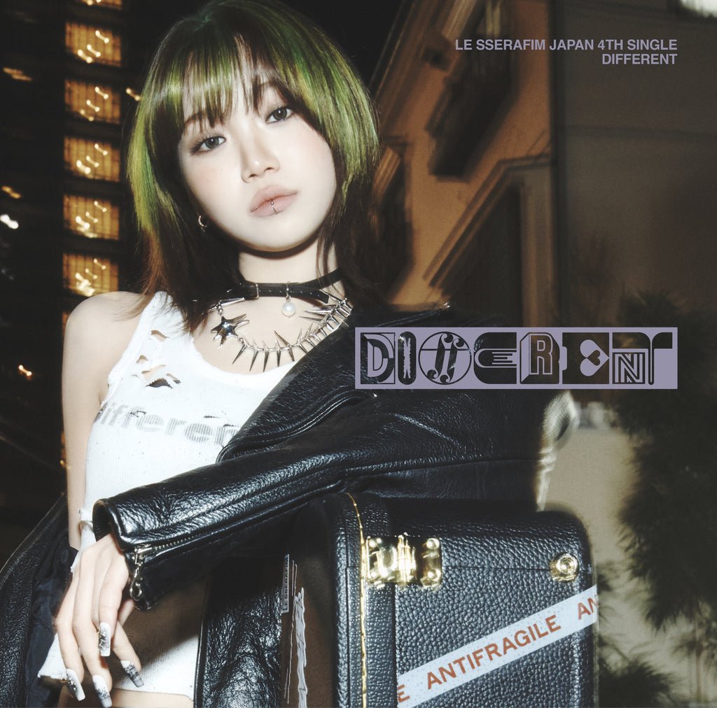 LE SSERAFIM - Different [Limited SOLO ED. +Weverse POB] - K - Moon