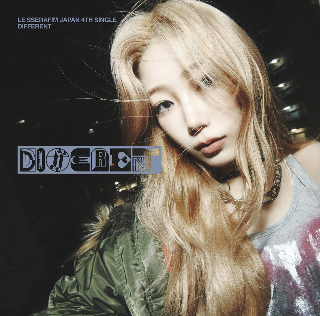 LE SSERAFIM - Different [Limited SOLO ED. +Weverse POB] - K - Moon