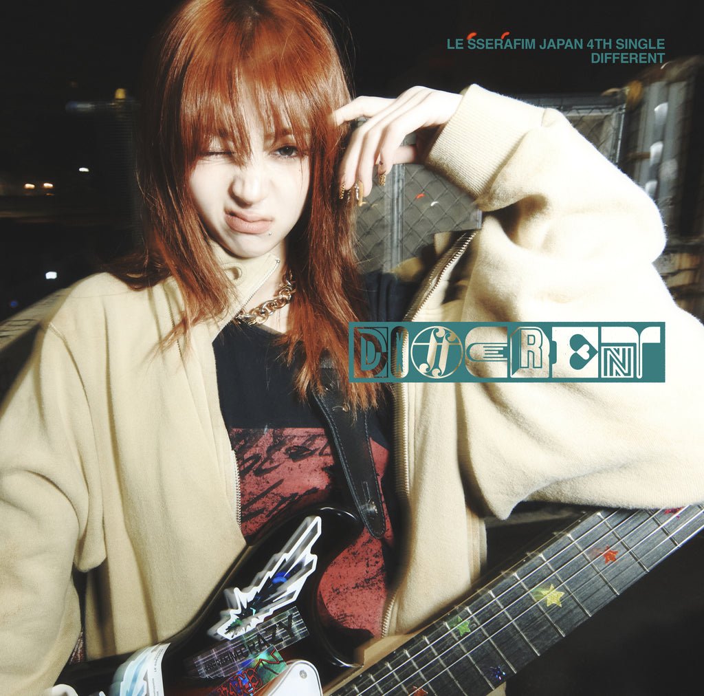 LE SSERAFIM - Different [Limited SOLO ED. +Weverse POB] - K - Moon