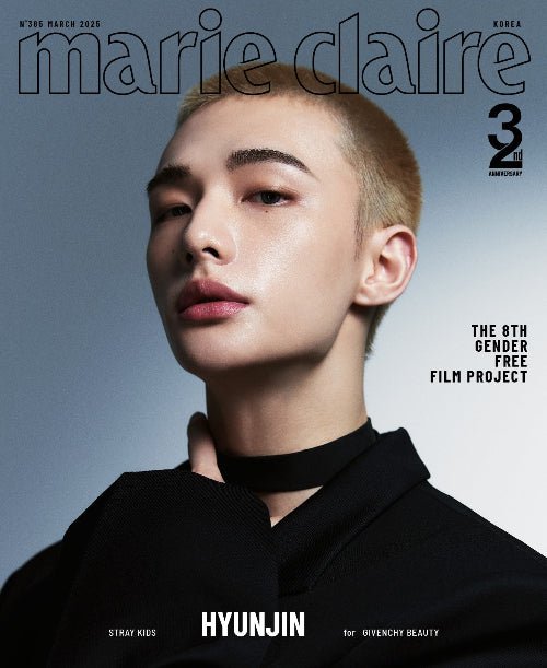 MARIE CLAIRE KOREA / 03 - 2025 / Hyunjin - K - Moon