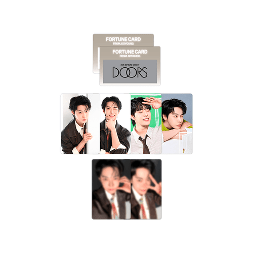 NCT DOYOUNG - [Doors] FORTUNE SCRATCH CARD SET - K - Moon