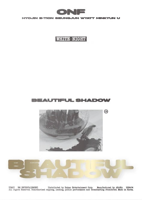 ONF - Beautiful Shadow [first press] - K-Moon