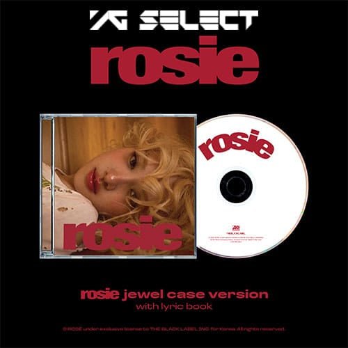 Rosé - rosie [Jewel Case +YG POB] - K - Moon