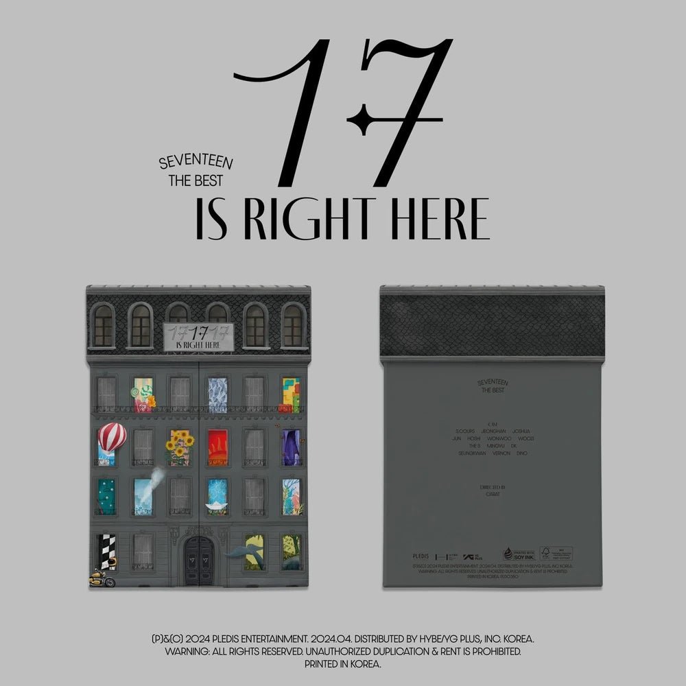 SEVENTEEN - BEST ALBUM [17 is right here] - K-Moon