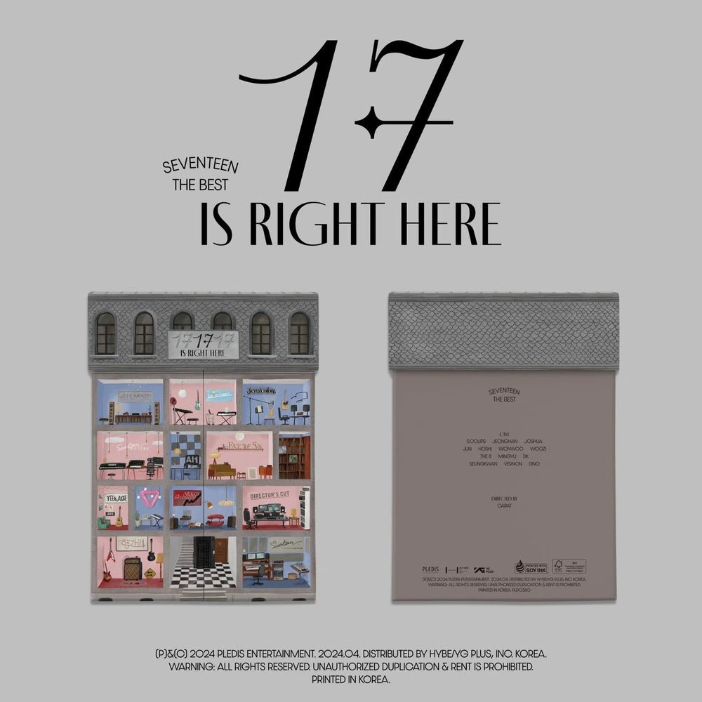 SEVENTEEN - BEST ALBUM [17 is right here] - K-Moon