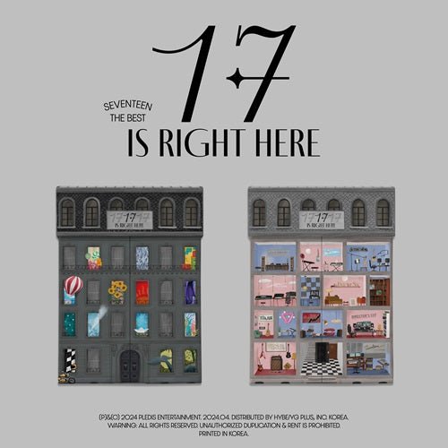 SEVENTEEN - BEST ALBUM [17 is right here] + MK POB - K-Moon