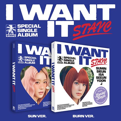 STAYC - I Want It [+Apple Music POB] - K - Moon