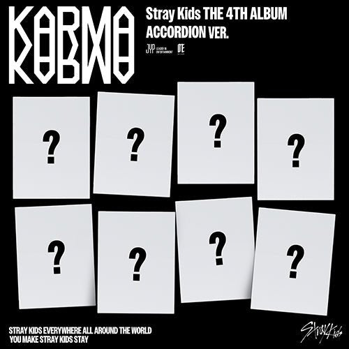 STRAY KIDS - KARMA [Accordion +MK/BDM POB] - K - Moon