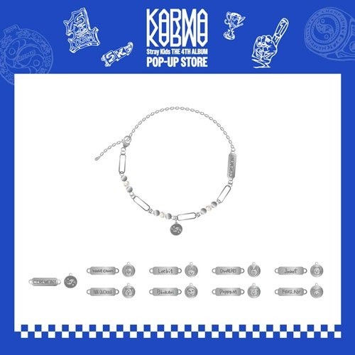 STRAY KIDS - KARMA Pop - Up Store CEREMONY NECKLACE - K - Moon