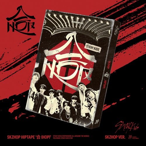 STRAY KIDS - SKZHOP HIPTAPE ‘合 (HOP)’ [SKZHOP Ver. +Yes24/Aladin POB] - K - Moon