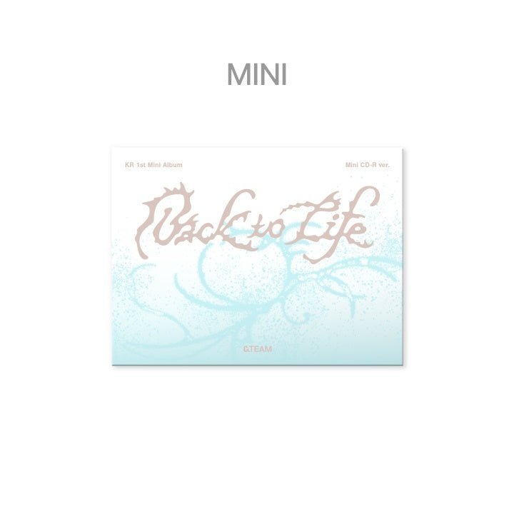 &TEAM - Back To Life [PHOTOCARD BOX - MINI CD ver.] +Weverse Japan/Universal POB - K - Moon