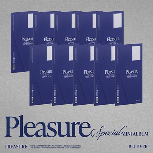 TREASURE - Pleasure BLUE digipack [+Weverse POB] - K - Moon