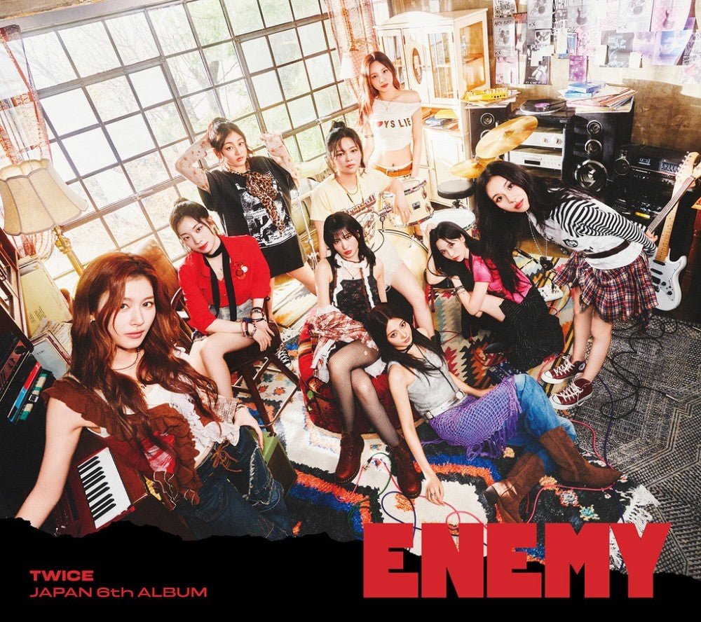 TWICE - Enemy [Limited A] +JYP Japan POB - K - Moon