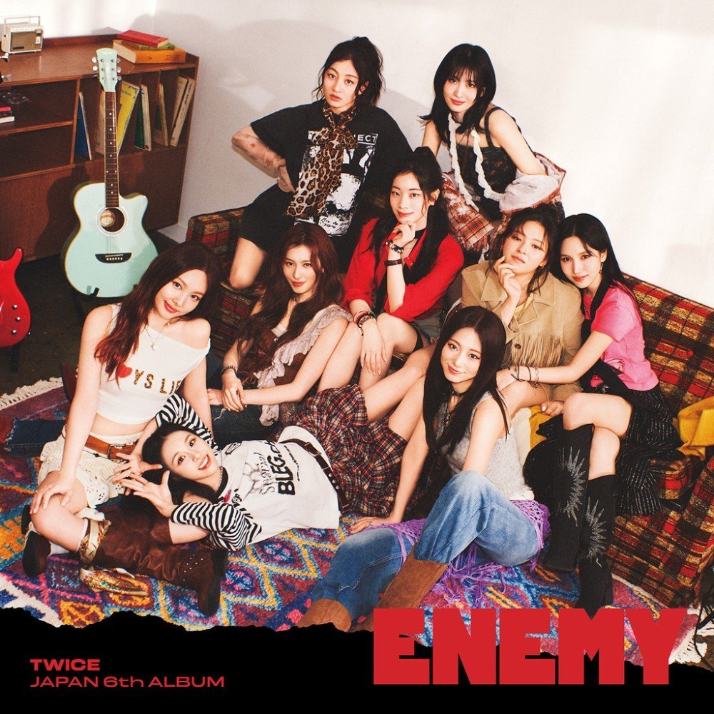 TWICE - Enemy [Regular] +JYP Japan POB - K - Moon