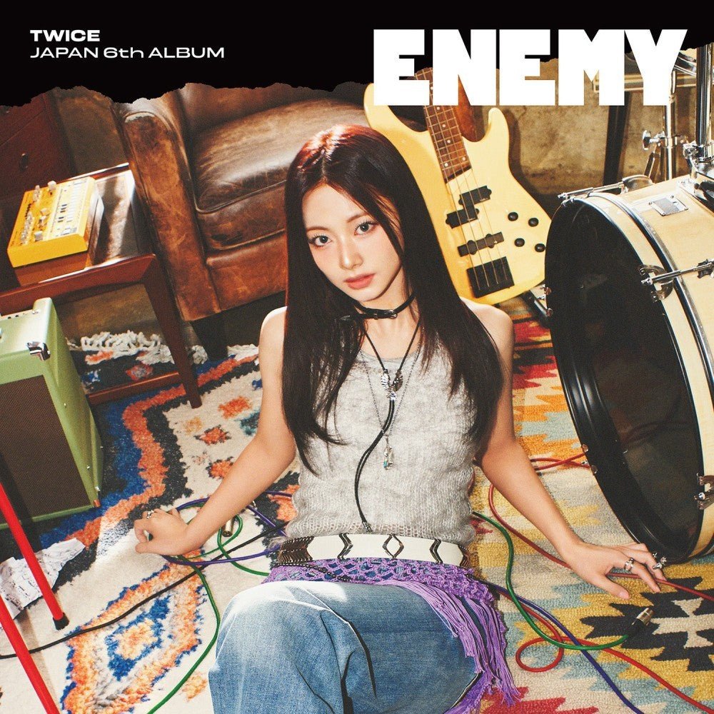 TWICE - Enemy [Solo Jacket Limited] +JYP Japan POB - K - Moon