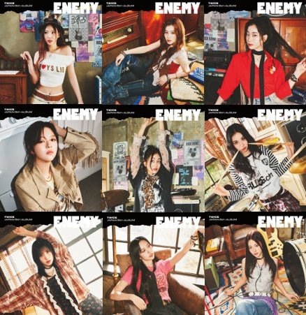 TWICE - Enemy [Solo Jacket Limited] +JYP Japan POB - K - Moon
