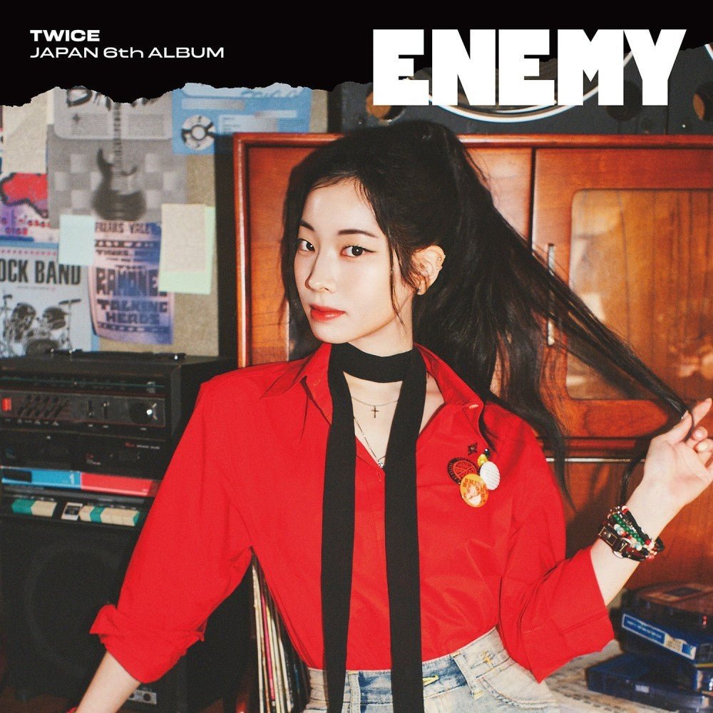 TWICE - Enemy [Solo Jacket Limited] +JYP Japan POB - K - Moon