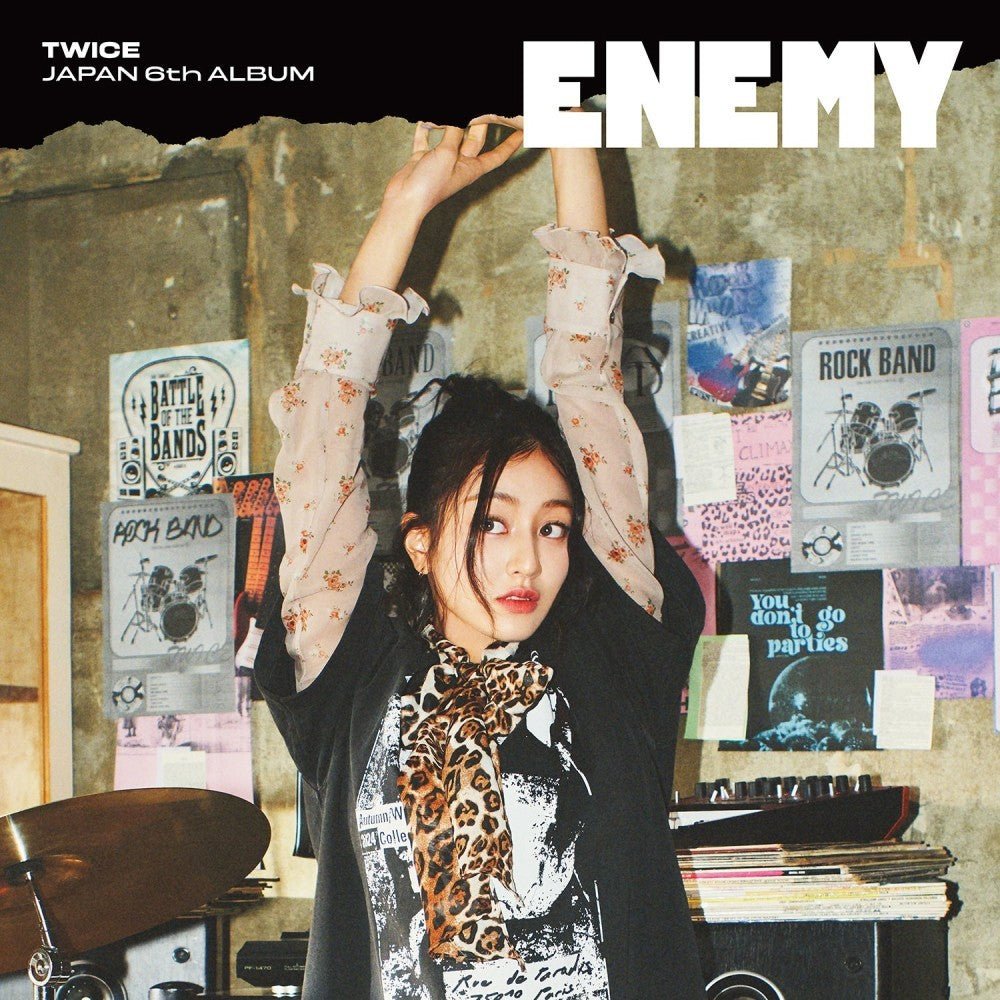 TWICE - Enemy [Solo Jacket Limited] +JYP Japan POB - K - Moon