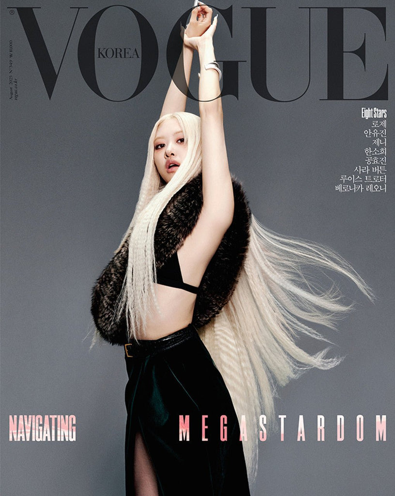 VOGUE KOREA/ 08 - 2025 /BLACKPINK Rosé - K - Moon