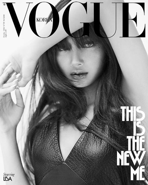 VOGUE KOREA/ 10 - 2024 /BLACKPINK Lisa - K - Moon