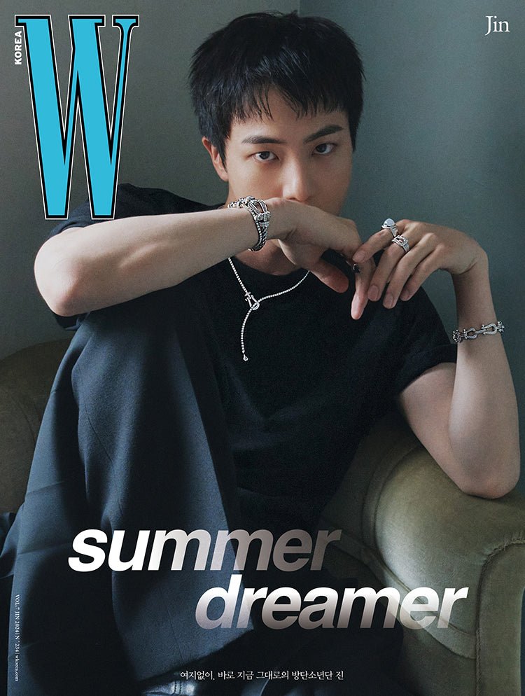 W KOREA / 07 - 2024 / BTS Jin - K - Moon