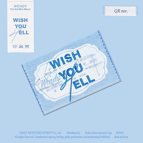 WENDY - Wish You Hell [QR album] - K - Moon