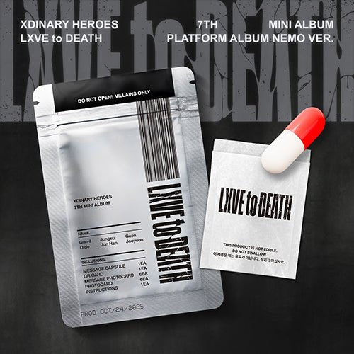 XDINARY HEROES - LXVE to DEATH [platform album] - K - Moon